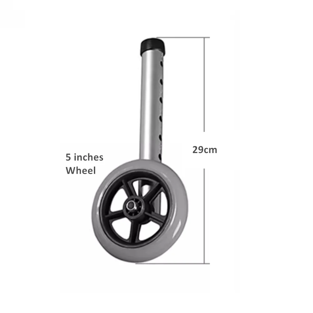 JayCreer 5" Walker Wheels For Days Folding Walker