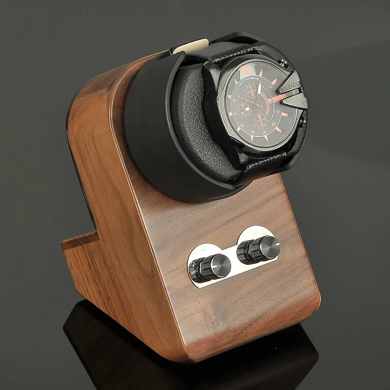 

Mechanica Watch Winder Box Automatic Display Single Head Watch Winders Battery Powered Watch Roll Case Electric Motor Shaker