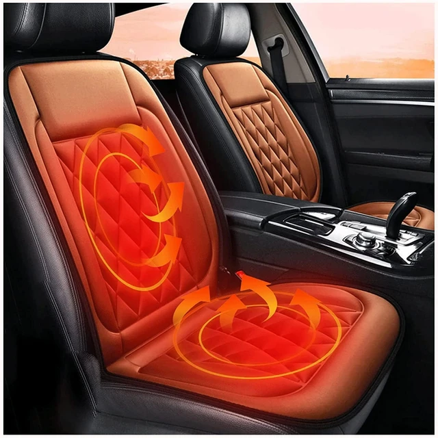 Housse de siège chauffant de voiture, coussin de siège chauffant, chauffage  de siège Auto, 12V, 2022 - AliExpress