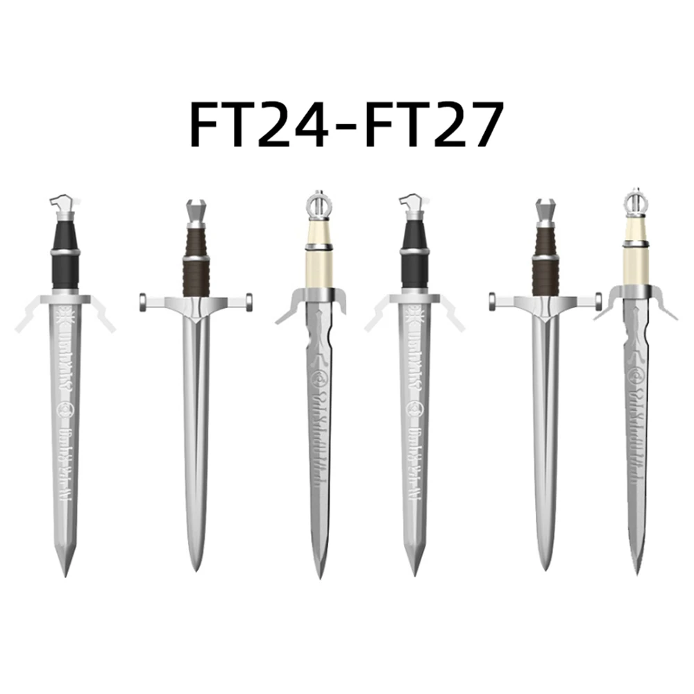 FT24-FT27 Action Figures Model Accessories DIY Blocks STEM Learning Decoration Toy Children Gift