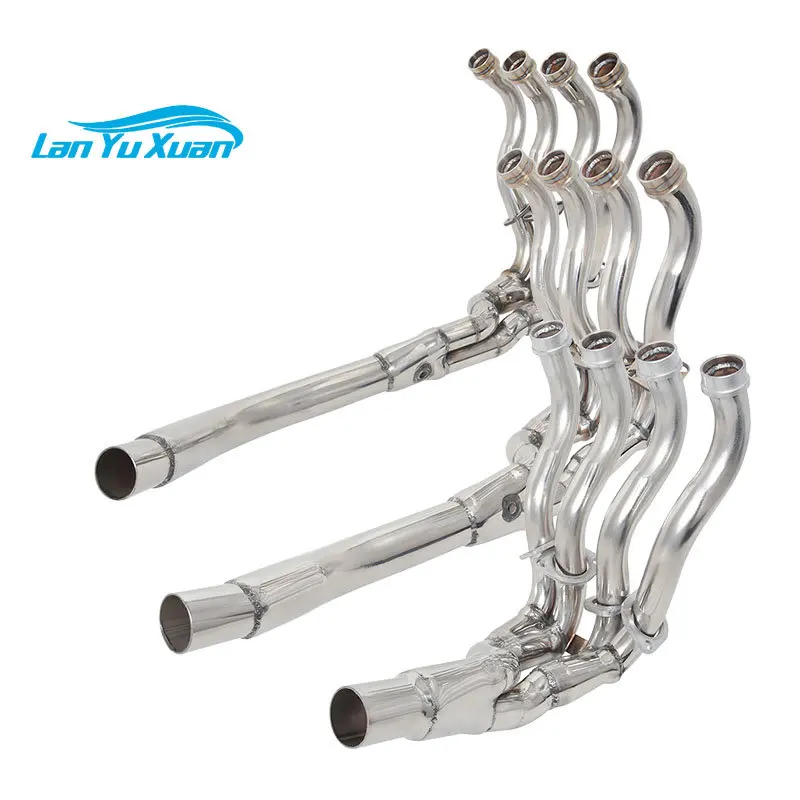 Slip On For SUZUKI GSXR 600 750 GSXR600 GSXR750 Motorcycle Exhaust Systems Modify Front Link Pipe 51mm