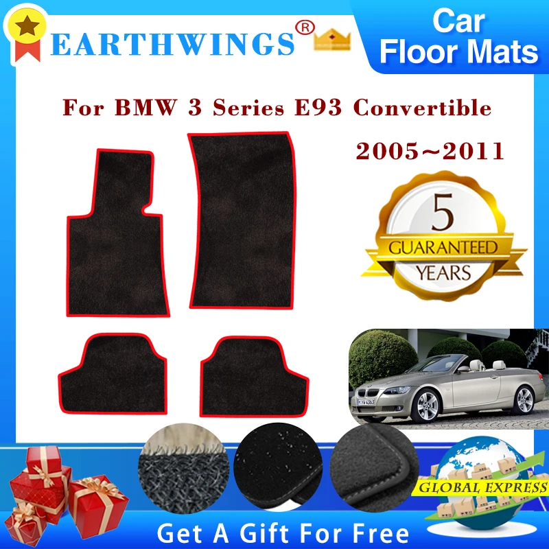 Car Floor Mats For BMW 3 Series E93 Convertible 20052011 Rugs Panel