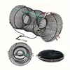 1pc Foldable Spring Fishing Cage,Fishing Net for Crab, Fishing Tackle 4