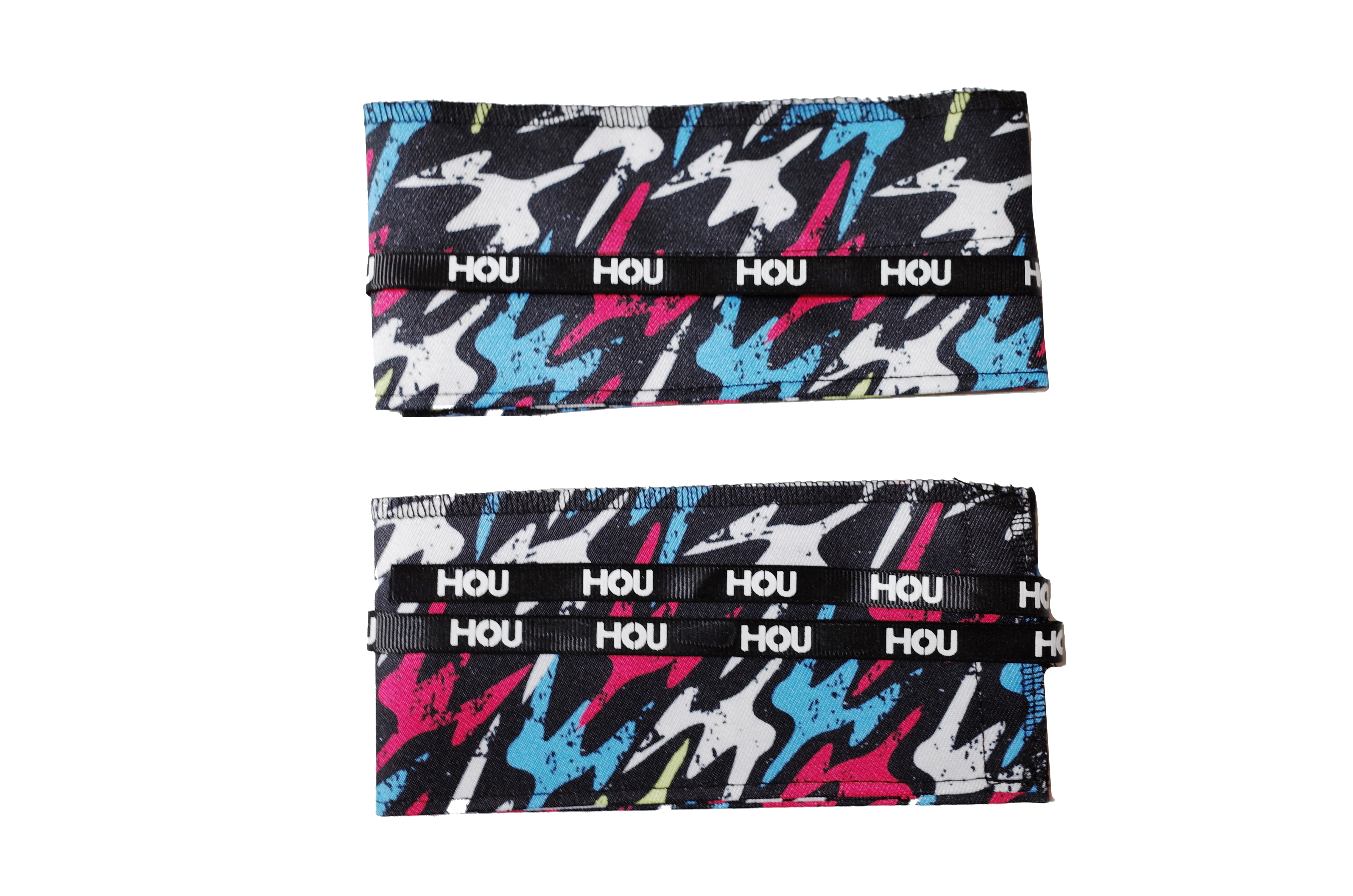 2 pcs HOU FLASH weightlifting wristband strap silicone protector Adjustable Bandages for Gym Weightlifting Protect Hand Wrap