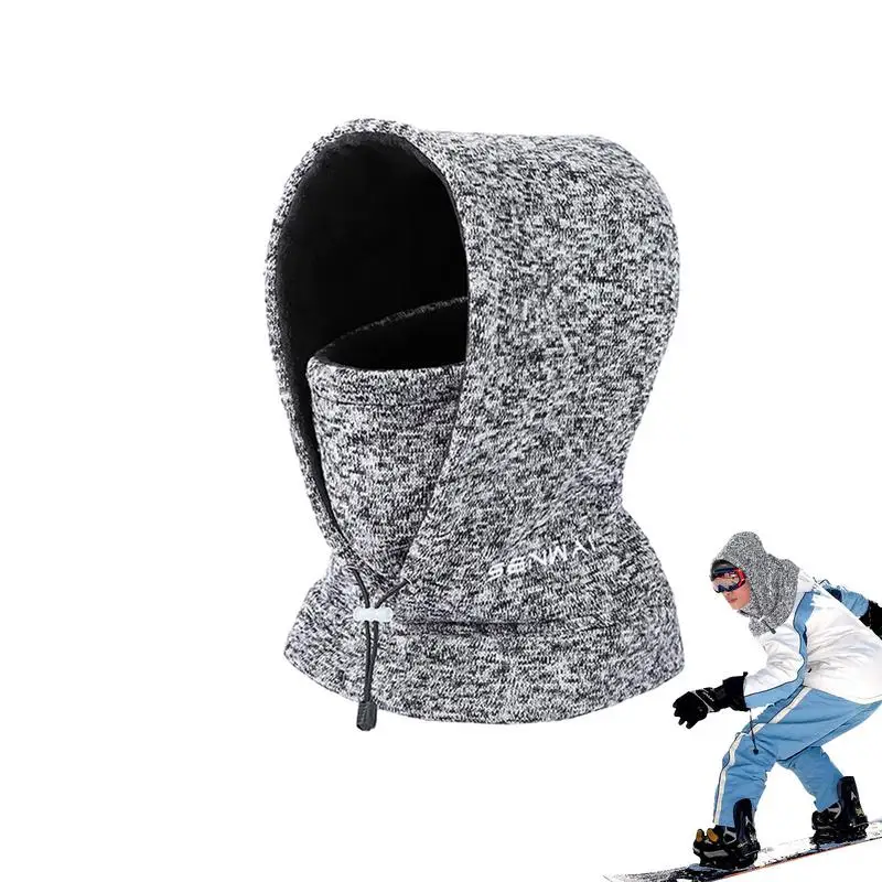 

Чехол с капюшоном для лица, Чехол для сноуборда, ветрозащитный чехол для лица для холодной погоды, теплая зимняя Обложка для лица для лыж и