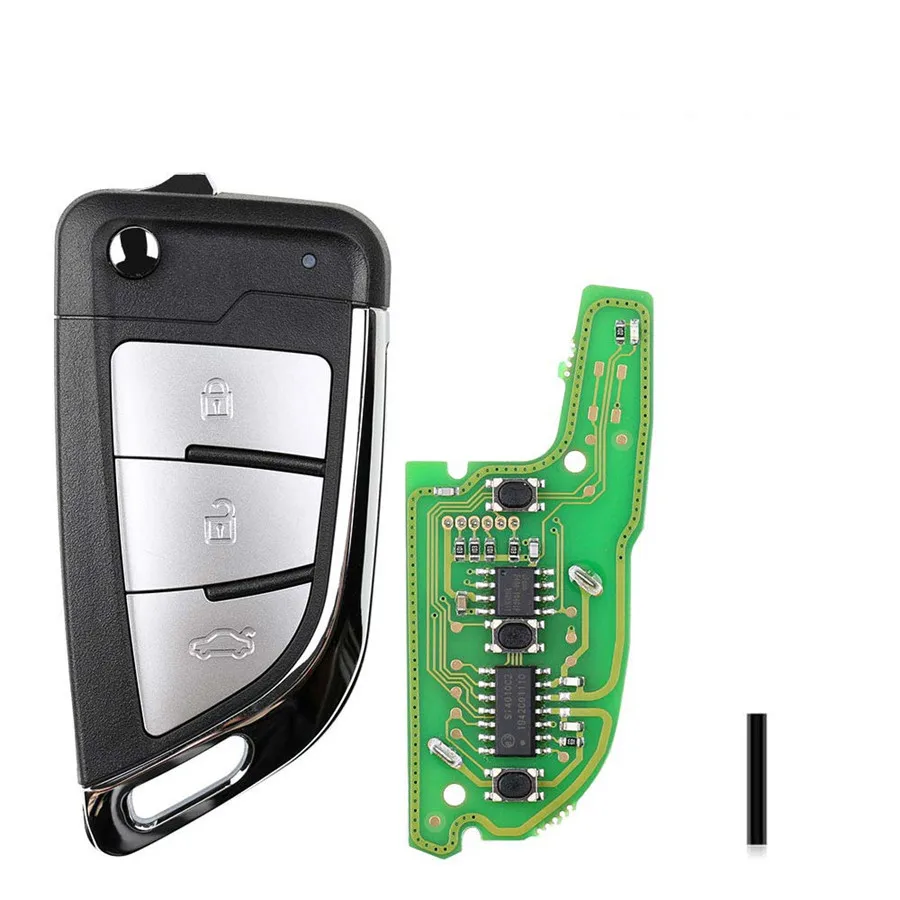 

5PCS/LOT Xhorse VVDI2 XKKF21EN VVDI KNIFE 2 Style(Flip-3BTN) for VVDI Key Tool