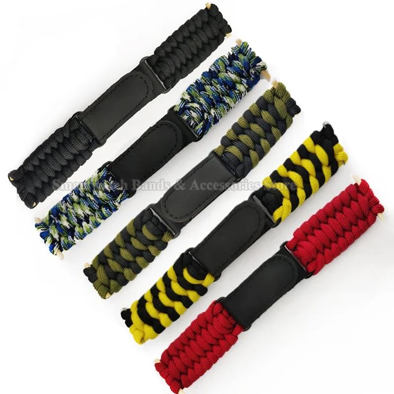 Braided Nylon Outdoor Sport Watch Band - Durable and Stylish Bracelet
