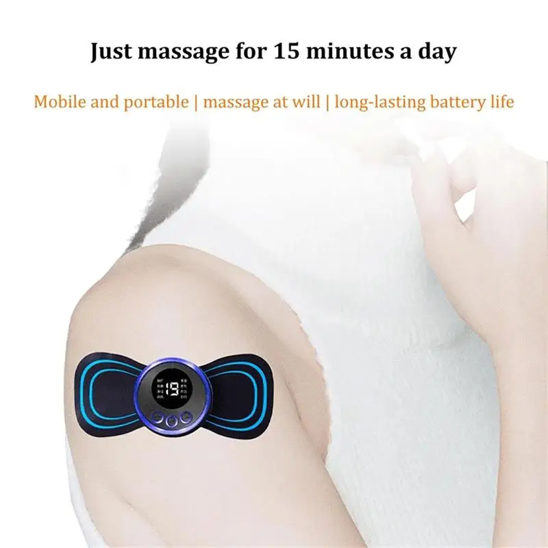 Portable Electric Neck Massager for Pain Relief