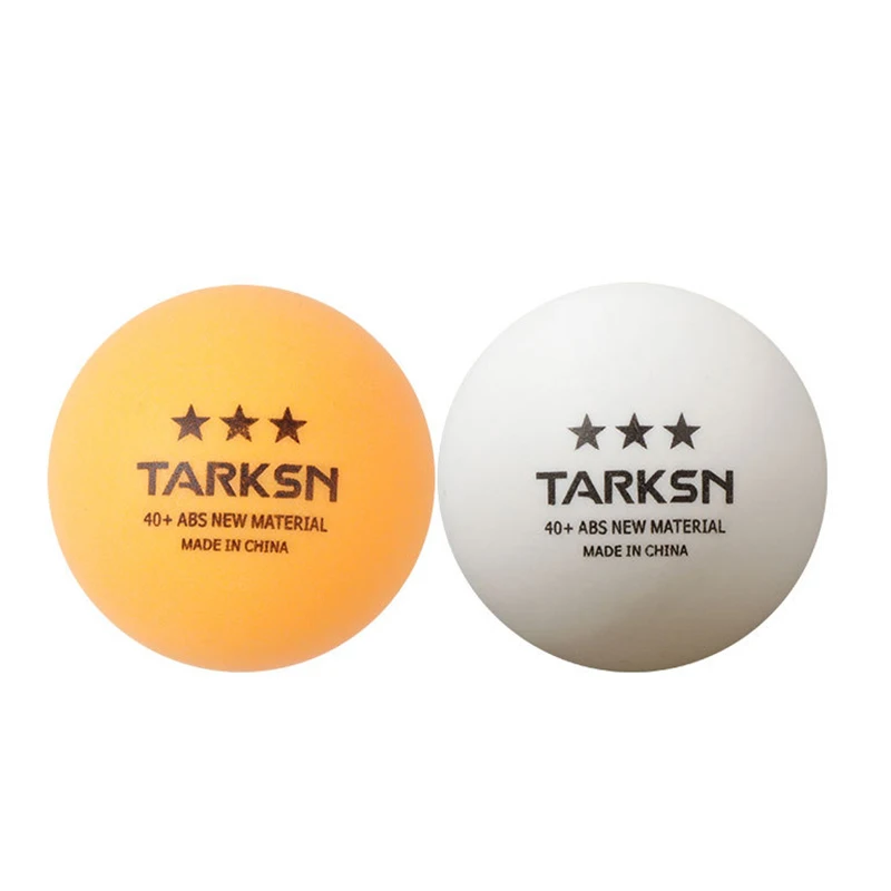 50pcs/Pack New Material Table Tennis Balls White Yellow Mixed Colors 3 Star 40+ Durable High Elasticity Ping Pong Balls