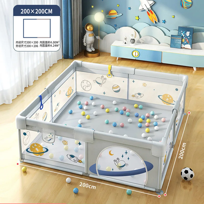 Discounting playpen for baby indoor safe playpen with play mat ocean ball baby games toys for kids