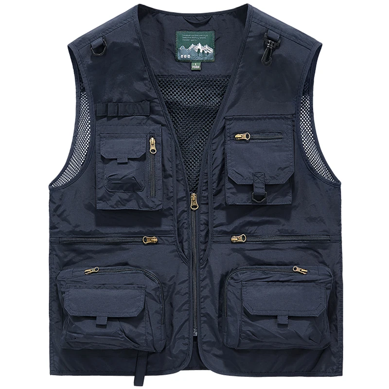 mens waistcoat Autumn winter New splice Men's Middle age rinsing business casual vest business casual vest size M-5XL 6XL 8188