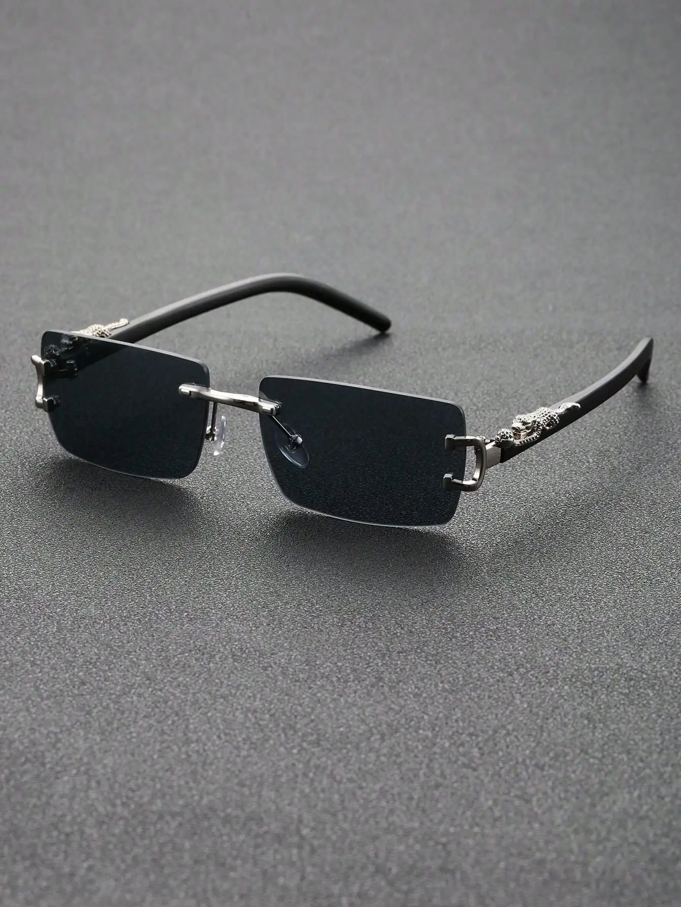1/2 PCS Unisex Classic Square Frame Fashion Metal Sunglasses For Cool Outdoor Cycling Fishing Clothing Accessories