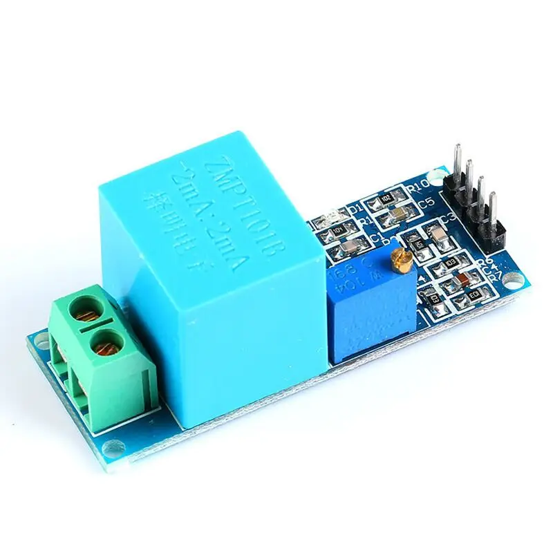 ZMPT101 액티브 단상 전압 변압기 모듈 Arduino Mega ZMPT101B 2mA 용 AC 출력 전압 센서