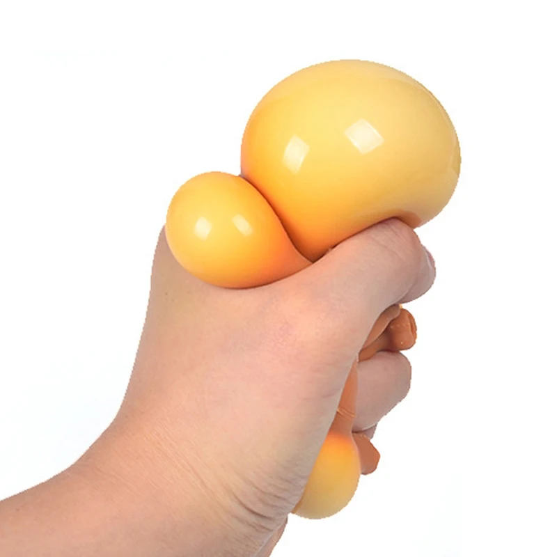 Colorful Vent Ball Safe Squeeze Fidget Toy Adorable Anti-stress Ball TPR Colored Vent Ball Toy Squeezing Toys Relieve Stress