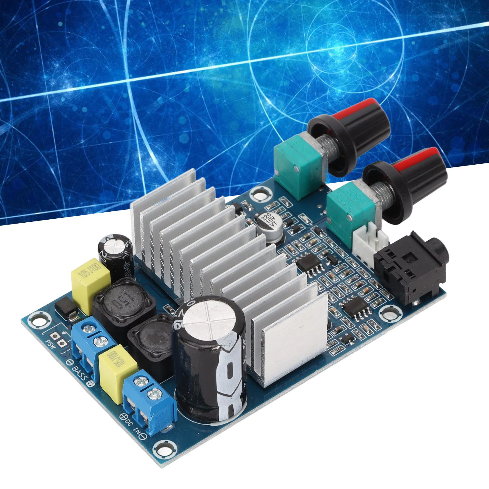 Tpa3116 Subwoofer Amplifier Board Tpa3116 Digital Amplifier Board 12-24V 100W High Power Bass Mono Digital Amplifier Board