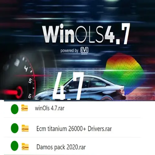 4 in 1 Winols 4.7 Full Activated +108GB Damos Windows 7 10 11 No virtual Multi-language +ECM TITANIUM 1.61 + IMMO SERVICE Tool - Image 4