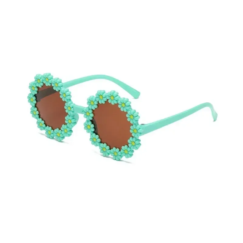 Children Sunglasses Sunflower Kids Fashionable Flower Ring Daisy
