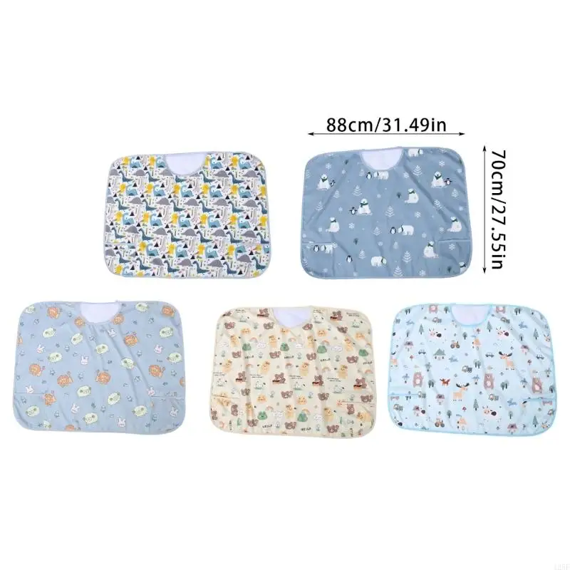 Baby Feeding Blanket Baby Nursing Cover with Cartoon Pattern Soft Privacy Nursing Cover Breathable Breastfeeding 425F