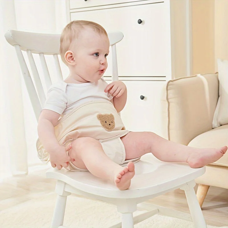 Safety Adjustable Harness for Infant Dining Chairs-Bright Fruit Pattern Fun Design, Safe & Thoughtful Gift for Boys & Girls