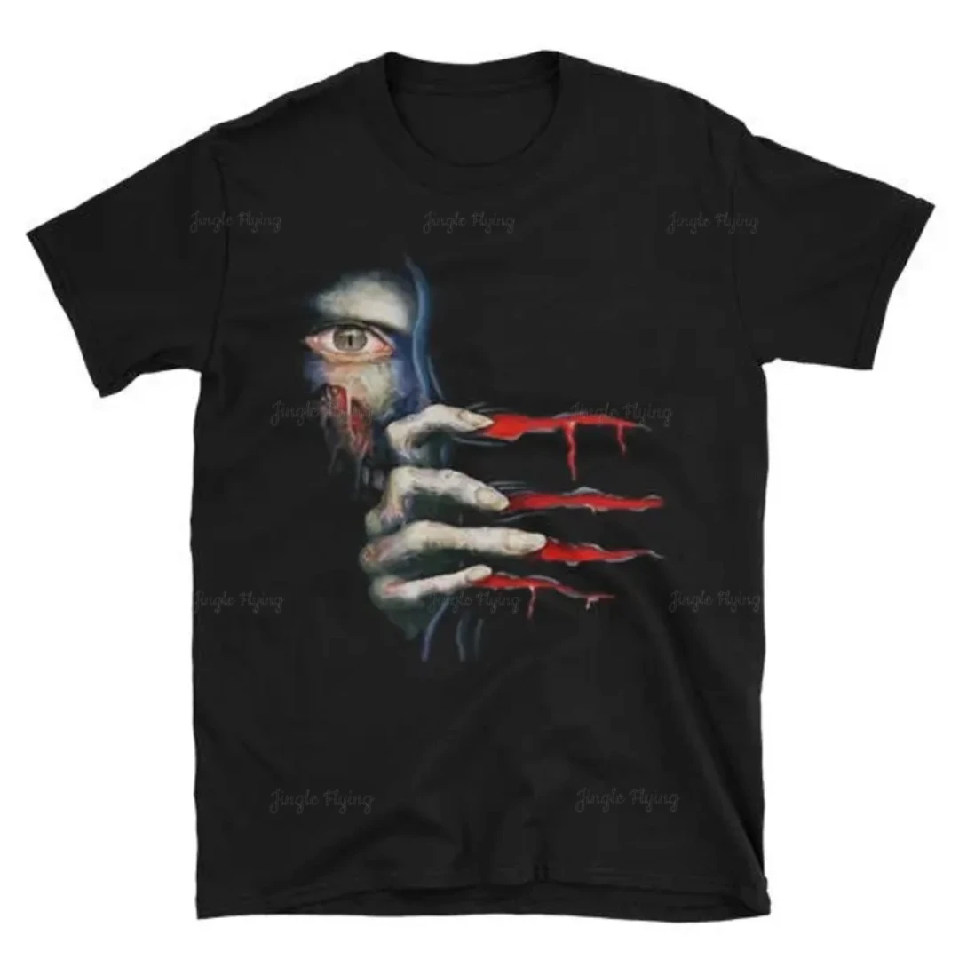Residence Evil 2 Zombie Classic Rare Design In Adobe Illustrator Vector Format 100% Cotone T-Shirt Da Uomo