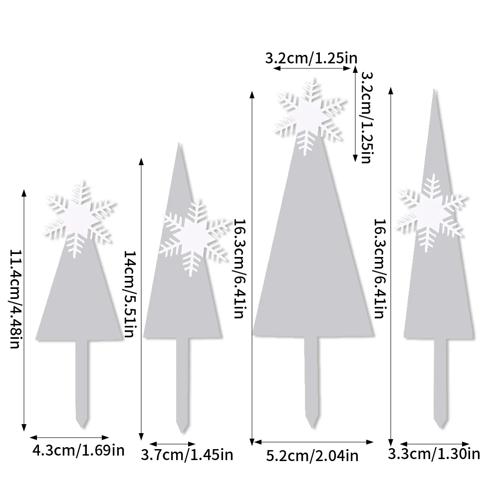 Schneeflocke Schloss Kuchen Topper Acryl Geburtstag Party Kuchen Dekoration Schnee Thema Geburtstag Party Supplies Mädchen Party Kuchen Topper – Detail 7