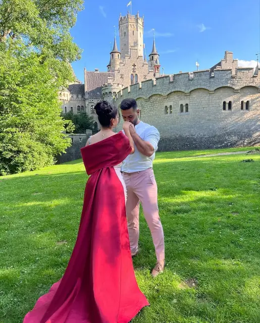 SWEMILE Luxury Beading Cape Mermaid Evening Dresses Off Shoulder Prom Dresses Arabia Wedding Party Gowns فساتين سهرة 5