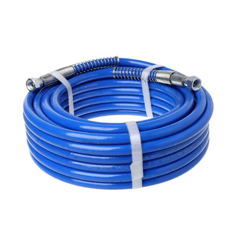 

15m Airless Paint Spray Hose Tube Pipe 3000PSI Sprayer Fiber For Sprayer Gun New