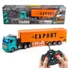 1/48 Rc Truck Heavy-Duty Toy Cars Trucks Remote Control Semi-Trailer Construction Electric Truck Big Rc Trailer Dump Boys Gift 6