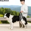 Adjustable Dog Lift Harness Detachable Non-slip Handle Dog Back Leg Sling Comfortable Pet Rear Leg Support Joint Injuries
