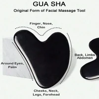 3Pcs Ice Face Roller Gua Sha Board Set Facial Massage Roller Face Massager Face Lifting Contouring Tools Beauty Skin Care Tools 3