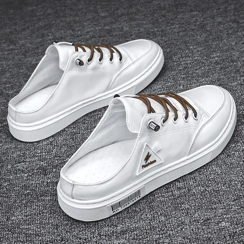 Canvas Shoes Men's Slip-ons Non-heel Casual Shoes Autumn Summer Slippers Original Fashion Male Sneakers Zapatos De Hombre