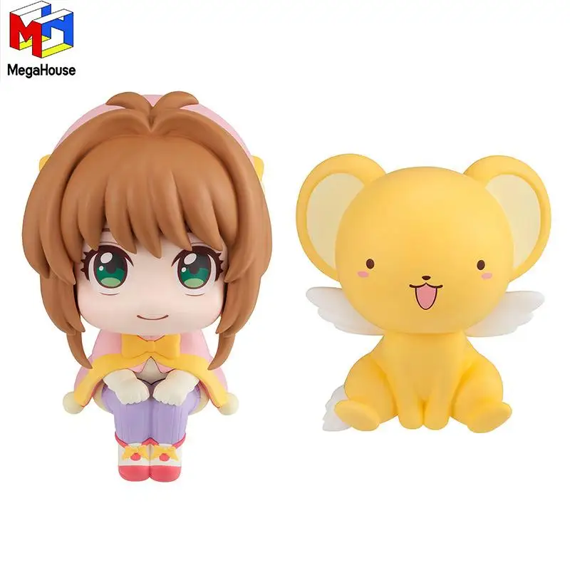 

В наличии MegaHouse, внешний вид, довец карт Сакура Kinomoto Cerberus, фигурка, аниме, экшн-модель, коллекционные игрушки, подарок