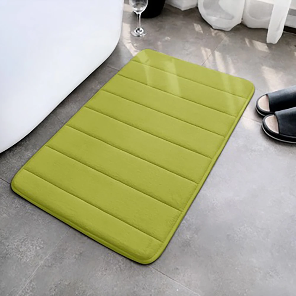 Plush Absorbent Non-Slip Bathroom Mat - Soft and Stylish Floor Rug