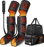 Leg  , 3-in-1 Foot Calf & Thigh  with Heat and Compression Therapy, Leg Massage Boots for Swollen Legs, E 1
