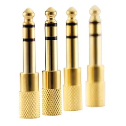 Premium Stereo Headphone Adapter - 6.35mm to 3.5mm Audio Converter (6.35mm TRS Plug)