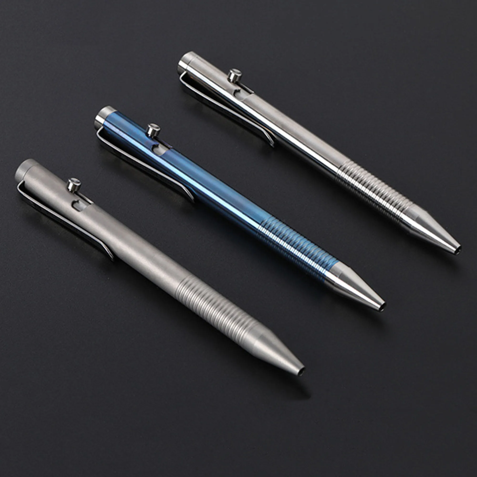 

Titanium Alloy Tactical Pen for Self-defense, Multifunctional Tool, Metal Gadget, Outdoor Tool, Business and Office
