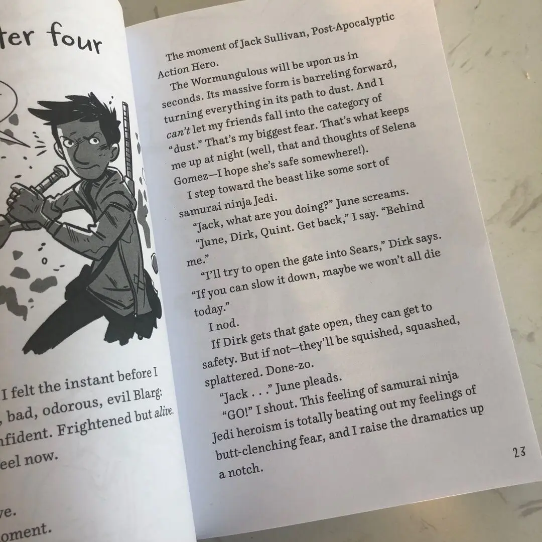 English story picture book 7 books set of last children on earth extracurricular children reading story picture book textbook