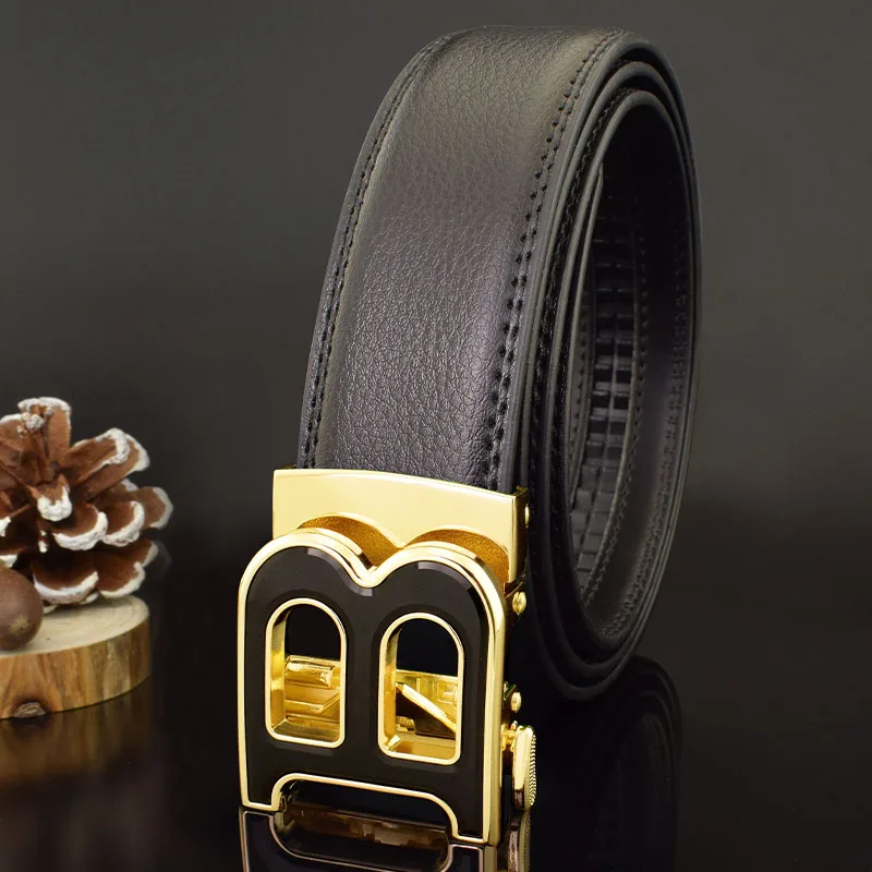 Black gold buckle