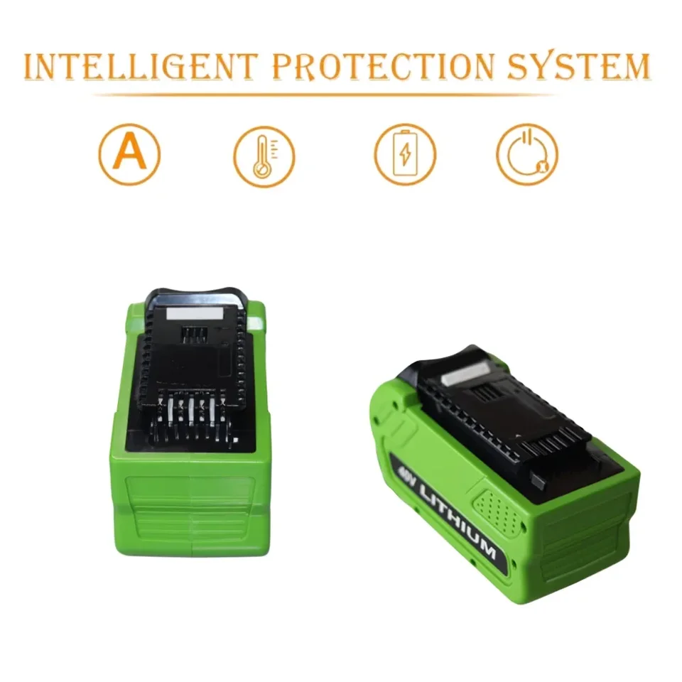 5Ah Li-ion Battery For GreenWorks G-MAX 40V 29282 29302 29462 29472 - Foto 4