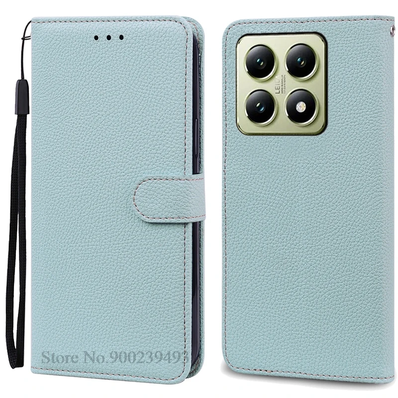 Leather Wallet Flip Cover - Elegant Book Style Case