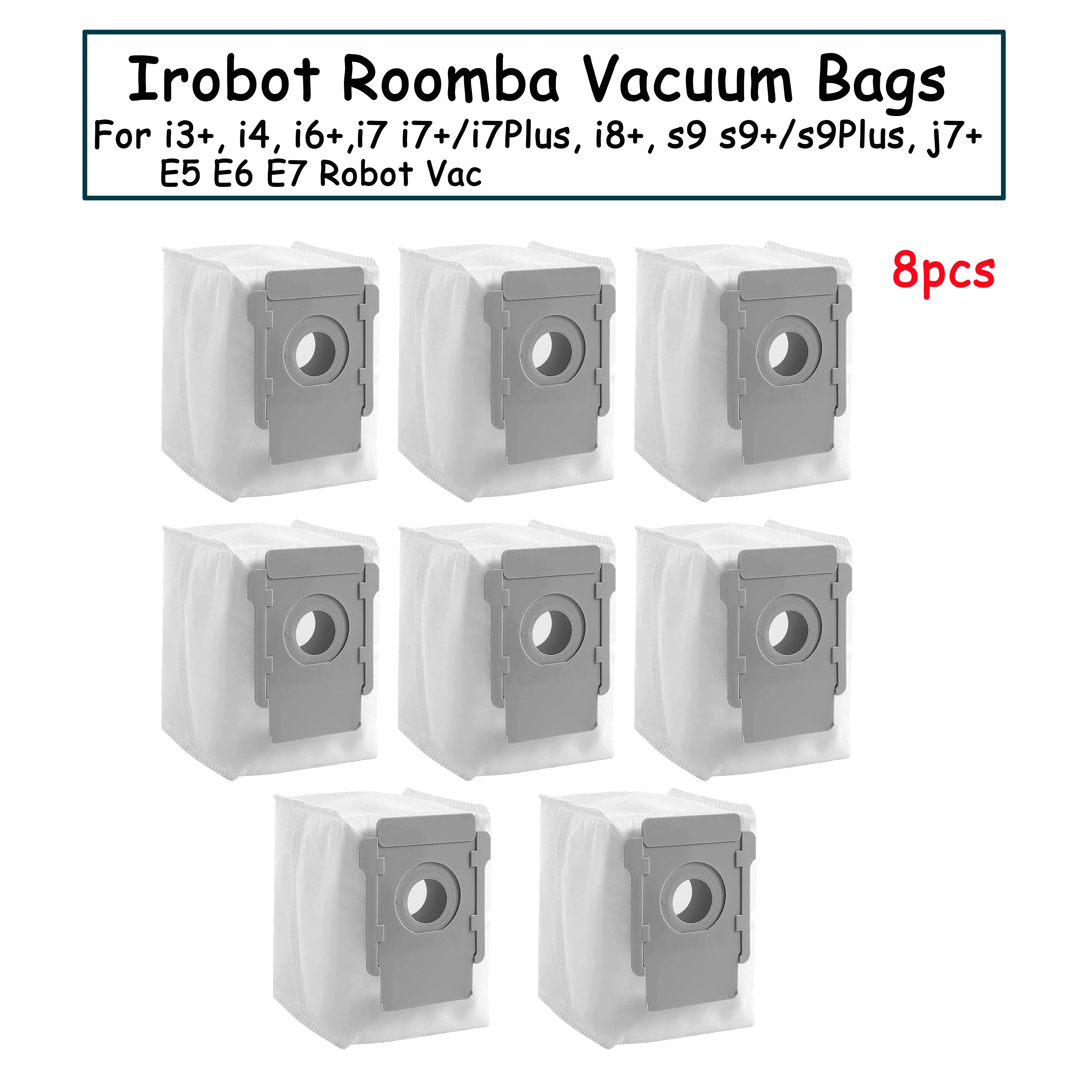 iRobot Vacuum Dust Bags for Roomba i7 i7+ i7Plus i3 i3+ i4 i4+ i6 i6