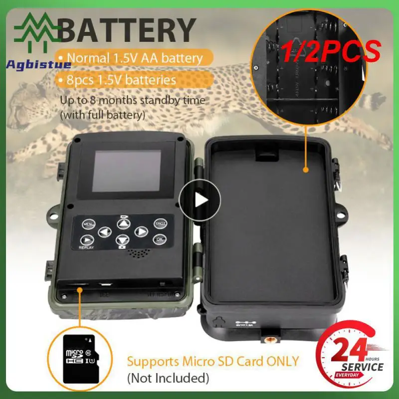 

1/2PCS Suntekcam HC-801 series APP Control 4G 20MP 1080P Hunting Trail Camera Wireless Wildlife Cameras 0.3S Trigger Night