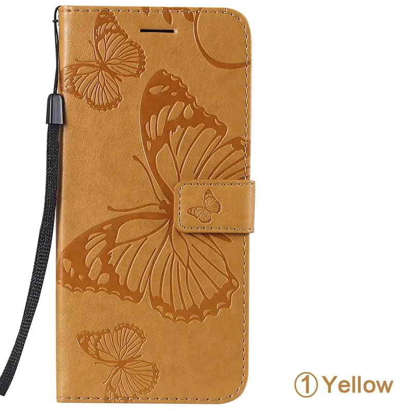 Leather Flip Wallet Case - Elegant Cover