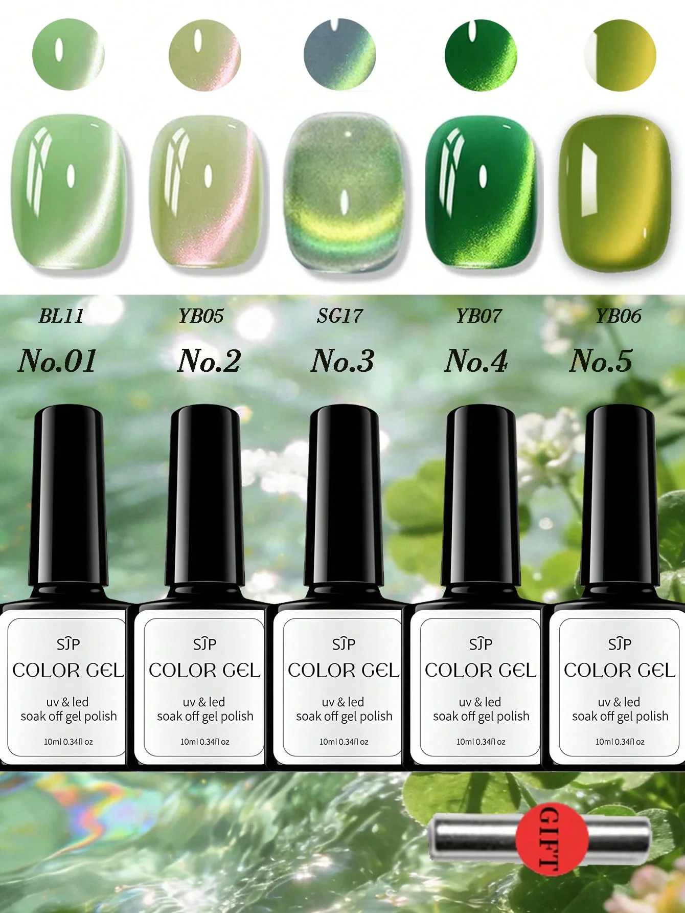 1/5개입 10ml 젤 네일 폴리쉬, Y2K 겨울 베이스 코트 논와이핑 탑 코트 매트 네일 폴리쉬 핑크 퍼플 브라운 화이트 블랙 네일 폴리쉬