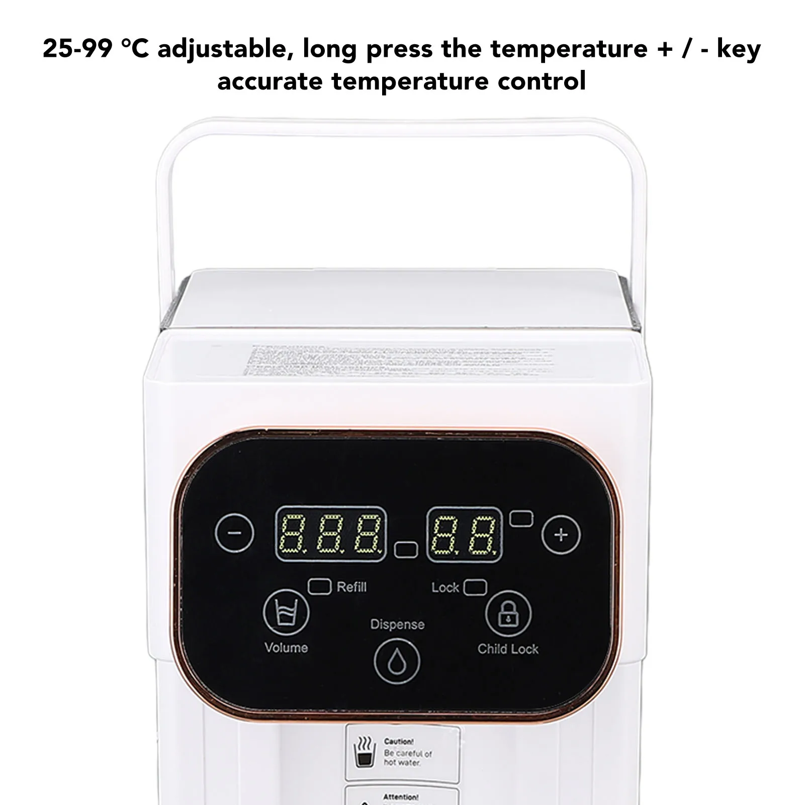 Electric Kettle Cup Boiler Instant Hot Water Dispenser Bottle Drinking Water Thermal Insulation Heating Baby Milk Heater Teapot 3