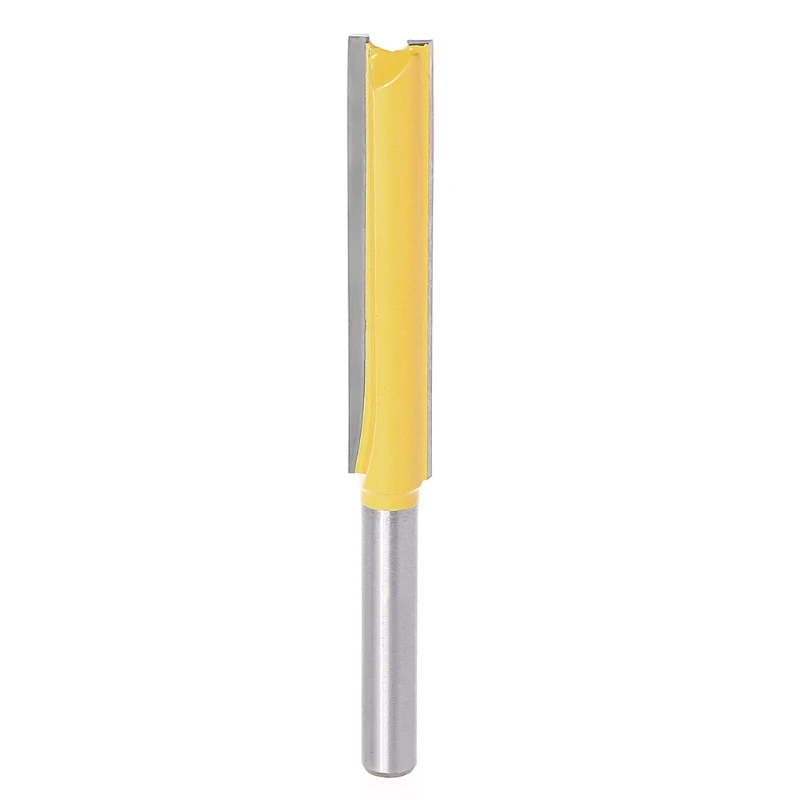 

1/4" Shank for Extra Long Straight Router Bit Trimming Blade - 3/8" for W x 2" H