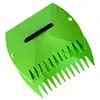 Leaves Scoop Hand Held Rakes Sturdy Ergonomic Grip Leaves Rake Lawn Debris Trash Pick Up Tool Hand Held Rakes Garden Rake For 1
