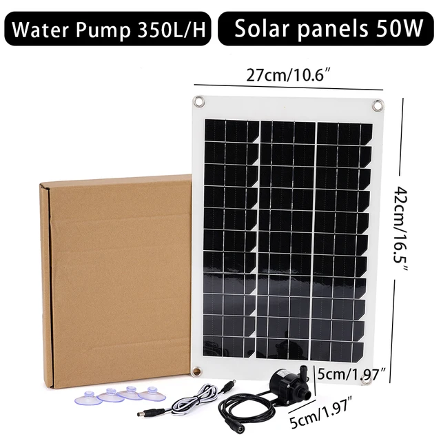Solar Panel and Pump