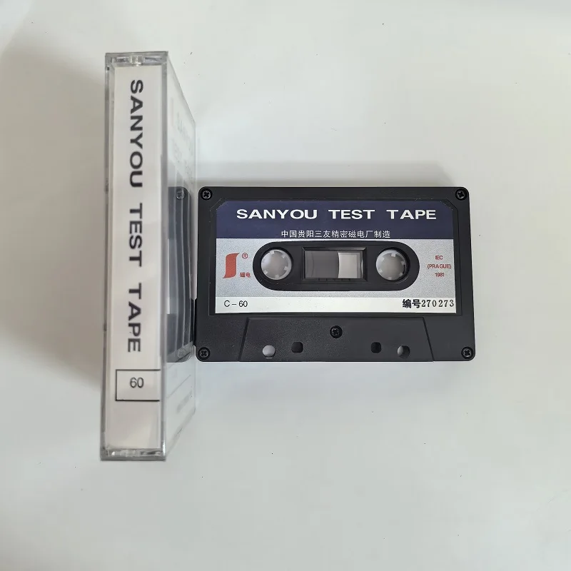 Test Tape SANYOU C-60 Blank Test Tape Recording Characteristic Adjustment (No Recording Signal) test tape