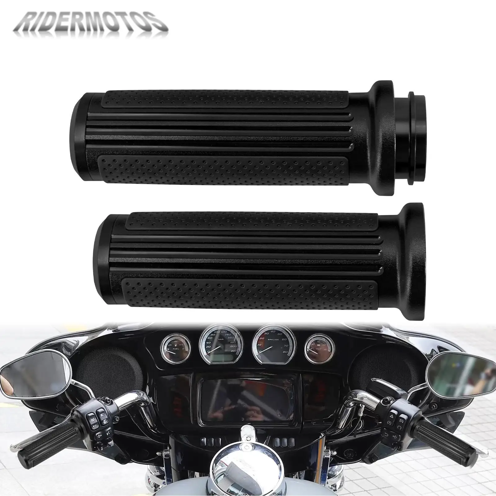 

Motorcycle Electronic Throttle Handle Grips For Harley Dyna FXDLS Softail FXSBSE Touring Electra Glide 1'' 25mm Handlebar Grip